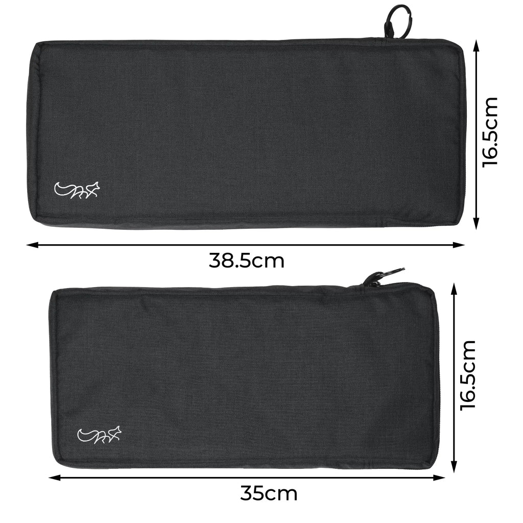 Chosfox Protable Keyboard Storage Bag Large Capacity Mechanical Keyboard Bag 87/75/67 Thickened Fabric Waterproof Protect Bag