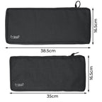 Chosfox Protable Keyboard Storage Bag Large Capacity Mechanical Keyboard Bag 87/75/67 Thickened Fabric Waterproof Protect Bag