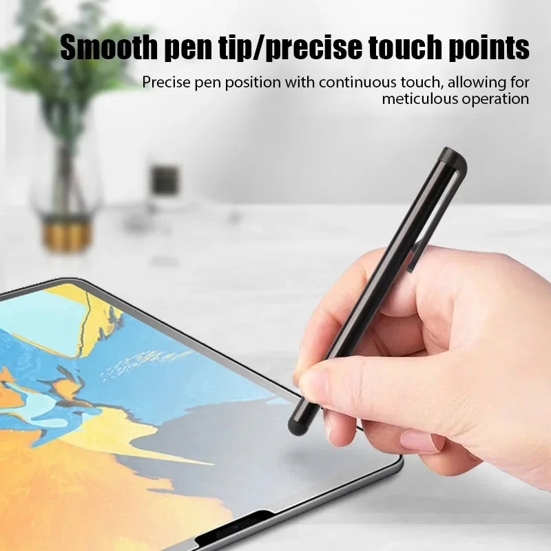 10pcs/lot Universal Capacitive Stylus Pens, High Precision Rubber Tip Touch Screen Pen for iPad iPhone Android Tablets & Smartph
