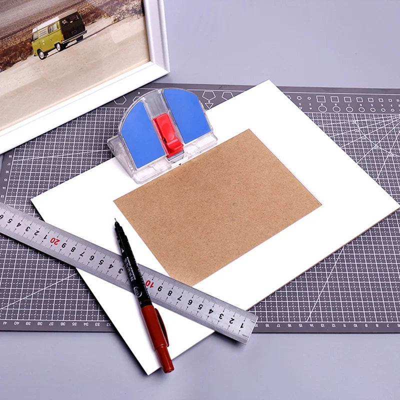 Bevel Cutter 90° Plane Cutter DIY Photo Frame Cutter 45° Bevel Cutting Model Building Making Tools Panel Cutting Supplies