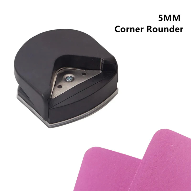 4 in 1 Tag Punch Corner Rounder Cutter Paper Label Punch for Scrapbooking Card for DIY Paper Card Photo Card Making Supplies