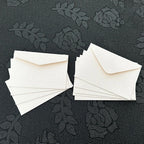 30pcs/lot Thickened Linen Texture Pattern 17.5x12.5cm White Envelope Retro for Invitations Postcards Wedding Business Letters