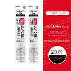 ZEBRA SARASA Dry airfitgrip Gel Pen 0.5/0.4mm Black Core Quick-Drying Smooth Writing Stylos boligrafo gel Stationery for school