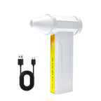 800,000RPM Air Blower Electric Turbo Fan Brushless Motor High-Speed Turbo Violent Fan USB Rechargeable Powerful Dust Blower