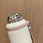 316 Stainless Steel Insulated Water Bottle with Cup Portable Vacuum Flask for Outdoor Activities Handheld Tumbler Keep 24Hr Cold