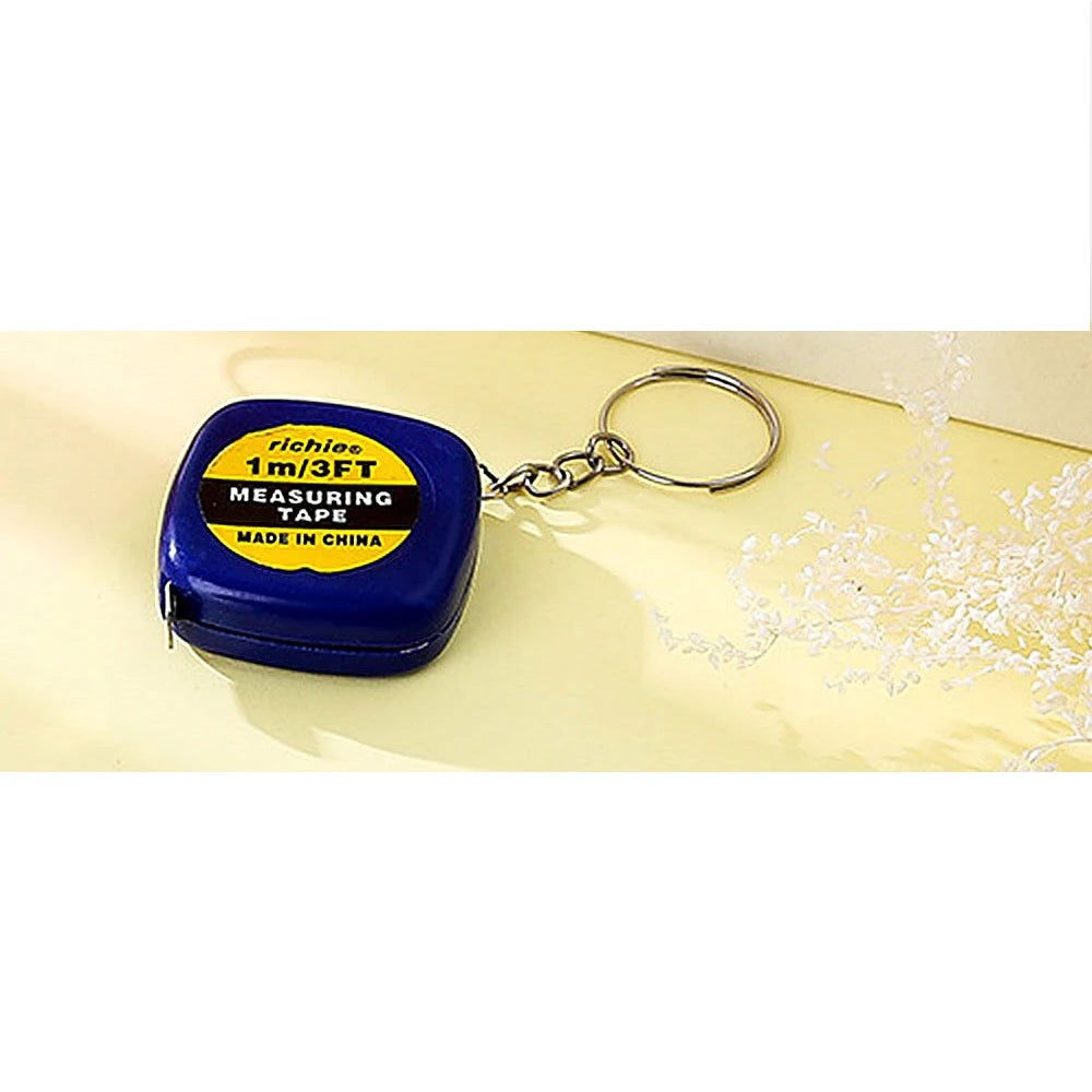 1M/1.5M Measure Ruler Retractable Centimeter Inch Roll Tape Mini Keychain Tape Measure Tailor Portable Sewing Measuring Tool