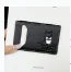 Personalized Leather ID Card Holder Superhero Mask Design Perfect Gift Travel Wallet ID Cover Trendy Youth