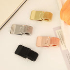 1pcs Metal Pen Clip with Spring Securely Holds Notebook Paper Minimalist Desktop Organizer Ideal for School and Office Use