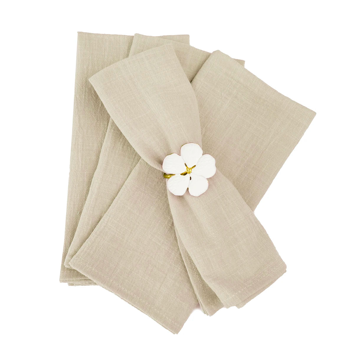4PCS 30x45cm 100% Cotton Christmas Green Napkin Blue Reusable Wedding Party Table Decor Retro Napkins