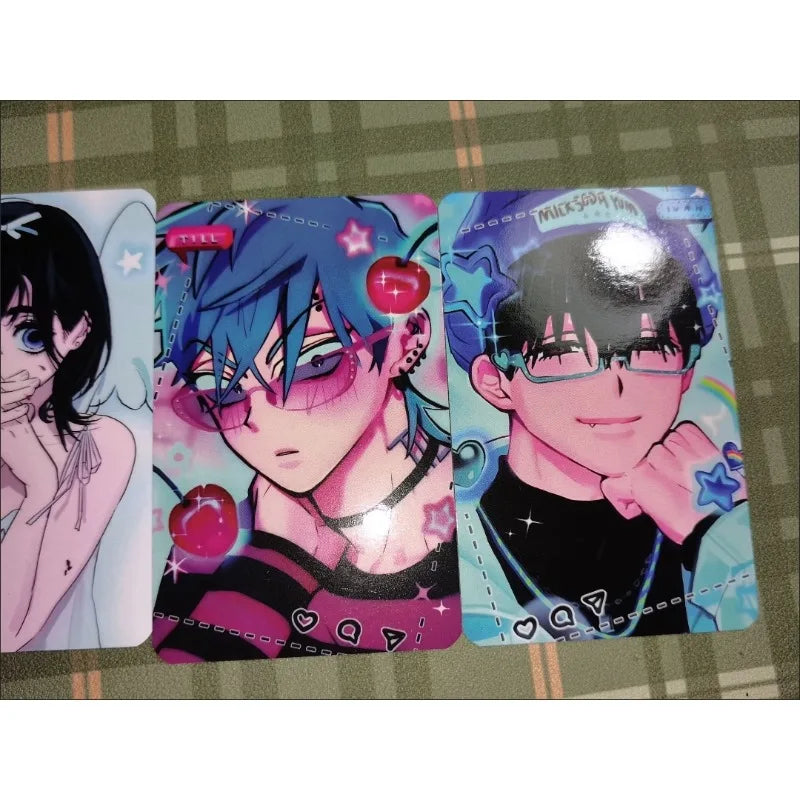 4Pcs/Pack High Guality Alien Stage TV Merch Fans Collection Character Cards Ivan Till Sua Mizi Valentine's Day Gift