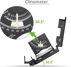 Proster IP65 Compass - Lensatic Sighting, with Clinometer & Carry Bag for Camping, Hiking, Geology