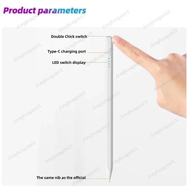 Universal Stylus Pen for Redmi Pad SE 4G 8.7 inch 10.61 Pro 12.1 for Xiaomi Poco Pad 5G 5 6S Pro 12.4 Android Capacitive Pen