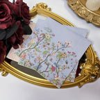 20pcs Vintage Wildflower Disposable Napkins for Parties, Weddings, Birthdays - 13x13 Inch, Perfect for Desserts & Celebrations