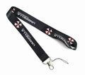 Game logo PVC Card Cover Student Campus Hanging Neck Bag Card Holder Lanyard ID Card Holders key chain