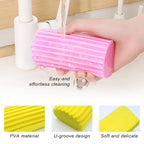 1/3/6pcs Dust Cleaning Sponges Pva Sponge Water Absorption Cleaning Sponge Household and Car Cleaning Sponges Friction Cotton
