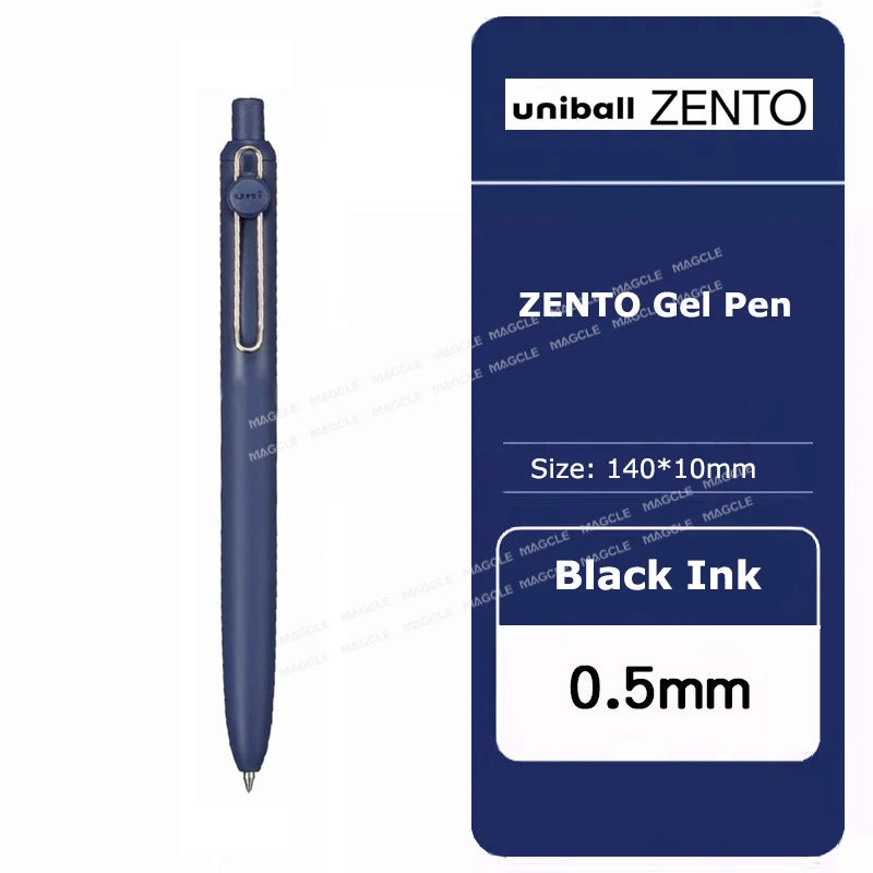 uniball ZENTO Standard 0.38/0.5mm Gel Pens,Water-Based Smooth Writing Roller Ball Pens Fit for a variety of occasions Stationery