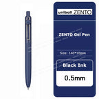 uniball ZENTO Standard 0.38/0.5mm Gel Pens,Water-Based Smooth Writing Roller Ball Pens Fit for a variety of occasions Stationery