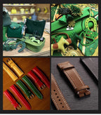 WUTA Basic 1pc Square Leather Punch Rectangle Hollow Oblong Hole Puncher Belt Strap Watch Band Cutter DIY Craft Leather Tools