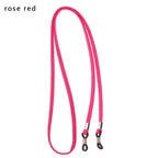 1PC Fashion New Design High Elasticity Sunglasses Lanyard Leather Strap Glasses Chain Cord Reading Glasses Strap Decoration