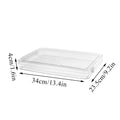 Document Storage Box,Desktop Documents, A4 Data Sorting Box, Household Registration Book, File Bag, Dustproof And Moisture-Proof