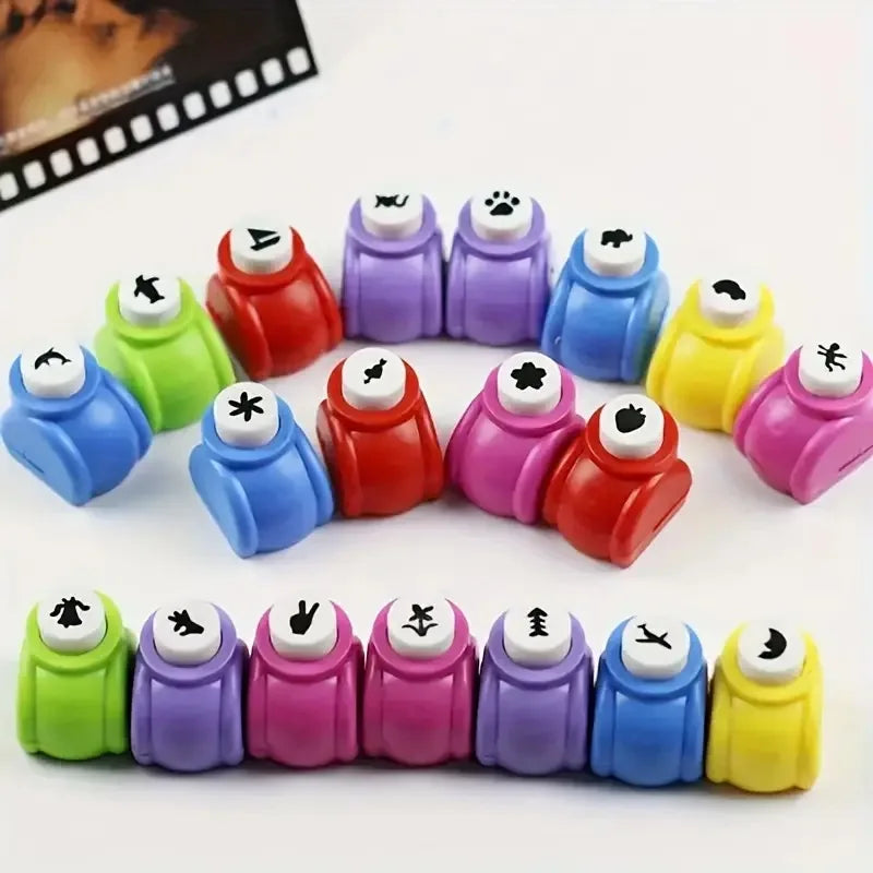10/20pcs Mini embossing punch, handmade paper cutting punch, suitable for DIY paper card greeting card birthday card making