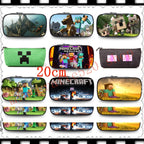 Hot Sale At Rock-bottom Price 10 Styles Minecrafte Pencilcase for My World Oval Pencil Case PU/fabric Student Supplies MC Toys