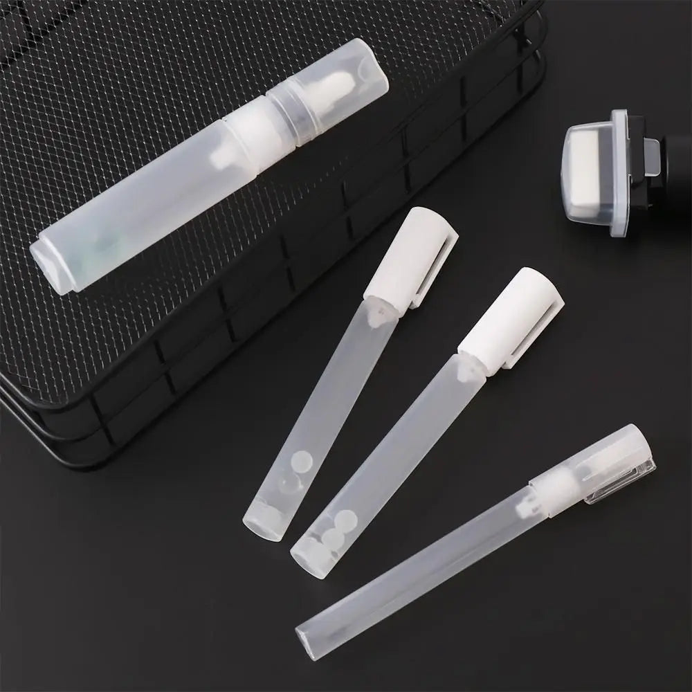 Refillable ink Plastic Repeatable Use Transparent Paint Pen Accessories Empty Rod Graffiti Pens Liquid Chalk Marker