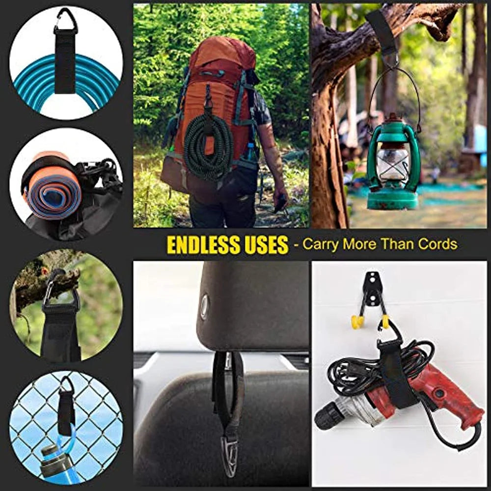 Hanging Mountaineering Buckle With Heavy Material Binding Nylon Storage Belt Extension Line Storage And Sorting Heavy Material
