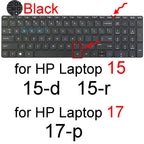 Keyboard Cover for HP Laptop 15 15t 15-fd 15-fc 15-ef 15-dw 15-dy 15g 15q 15s 15z Essential Silicone Protector Skin Film Case