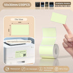 NIIMBOT B21/B203/B3S Label Machine Printing Paper Self Adhesive Label Waterproof Oil Resistant Tear Resistant Label