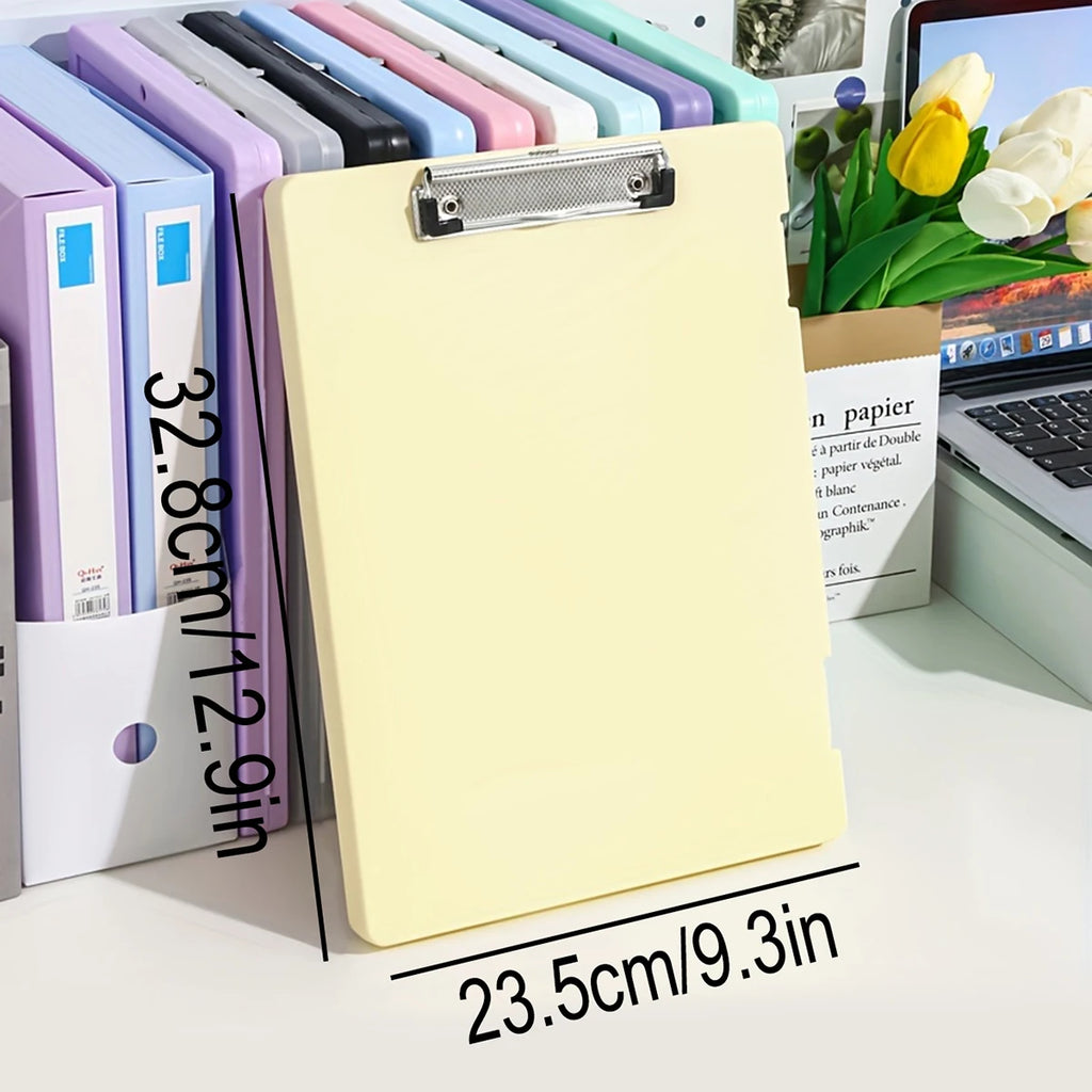 A4 Multi-functional File Folder Desktop Test Paper Organizer Office Document Board Folder Storage Box Writing Board, Office