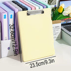 A4 Multi-functional File Folder Desktop Test Paper Organizer Office Document Board Folder Storage Box Writing Board, Office