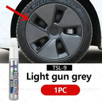 For Tesla Model 3 Y X S Scratch Removal and Wheel Hub Touch Up Pen Paint Clear Coat To Enhance Gloss Pearl White Deepsea Blue