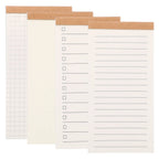 4/8Pcs Portable Field Notes Small Notepads 50Sheet Pocket Notebooks Memo Book to Do List Organizer Planner Daily for Work Office