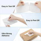 4"x6" inch Shipping Labels For Thermal Label Printer 100x150mm Adhesive Fold Thermal Label Paper For Business Express Shipping