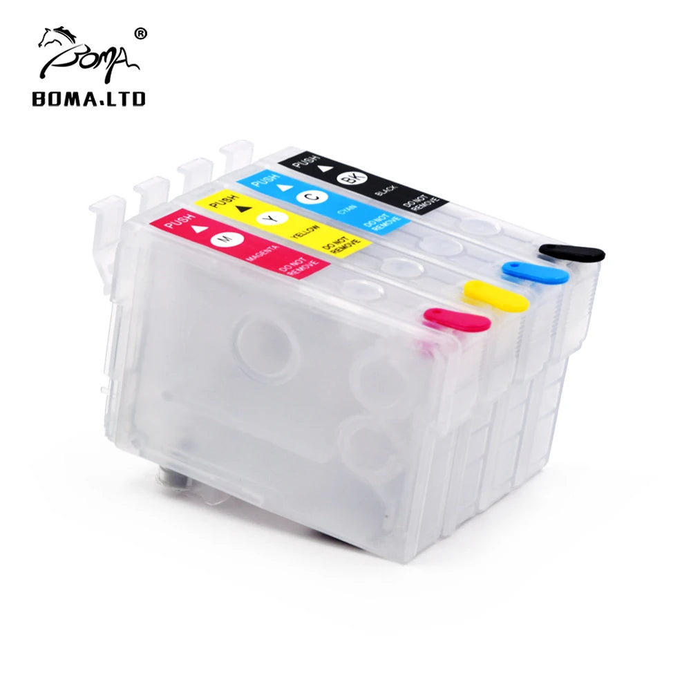 604 604XL Empty Refillable Ink Cartridge for Epson XP-2200 XP-2205 XP-3200 XP-3205 XP-4200 4205 WF-2910DWF WF-2950 without Chip