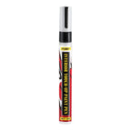Car Button Paint Repair Pen | Black Touch-Up | Fix Interior/Steering Wheel/Dashboard Scratches | Leather Seat Color Matching