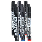 3/9pcs Permanent  Paint Marker Pen Waterproof Black Pen for Tyre Oily Markers Quick Drying Signature Pen Stationery Supplies