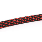 5M Multicolor PET Insulated Braid Sleeving 2mm - 40mm Expandable Wire Cable Sheath Flame-retardant Nylon Braided Mesh Tube DIY