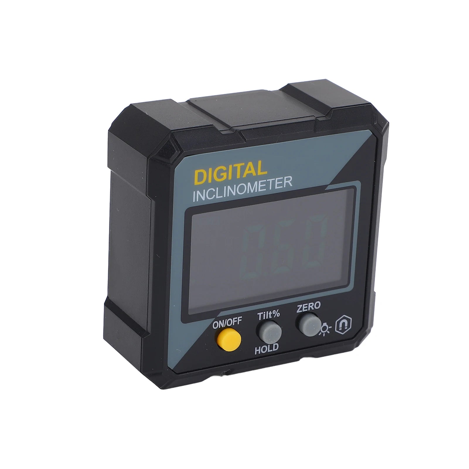 IP54 4x90° Portable Digital Inclinometer LCD Backlight Digital Protractor Slope Meter Digital Angle Ruler Single Side Magnetics