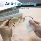 100Pcs/1-5Box Glasses Cleaner Wet Wipe Disposable Anti Fog Misting Dust Remover Cleaning Lens Wipes Sunglasses Phone Screen