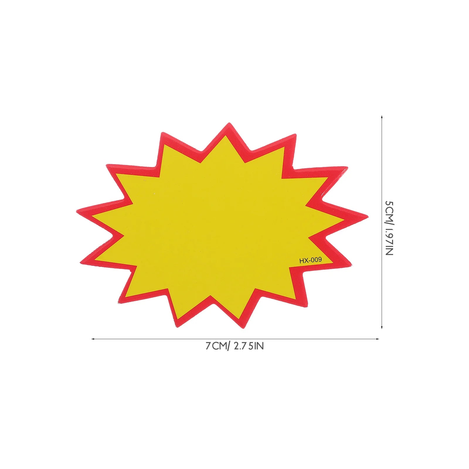 200pcs Price Tags Blank Sale Signs Retail Store Advertising Paper Labels Supermarket Display Blank Label Tag s(Note:7x5cm)