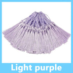 100pcs/Pack 13cm Tassel Silk Fringe Silky Floss Bookmark Tassels Mini Tassels for DIY Craft Jewelry Making Souvenir Bookmarks