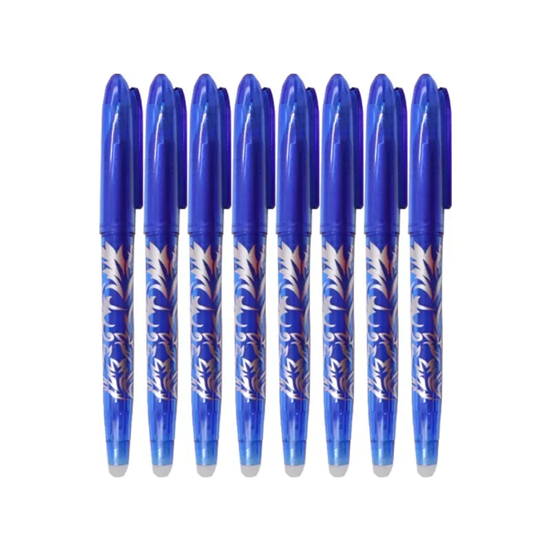 8/4pcs Erasable Gel Pen  Multi-Color0.5mm Tip Painting Writing Drawing School Black Blue Red Pink Orange Green Purple Light Blue