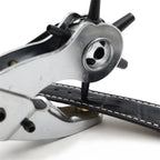 Leather Craft Tools Belt Hole Punch Plier Eyelet Puncher Revolve Sewing Machine Setter Tool Watchband Strap Household Paper DIY