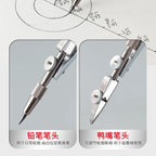 M&G Compass Drawing Tool Metal Geometric Protractor Engineering Protractor Drawing Tool, Suitable for Students and Carpenters