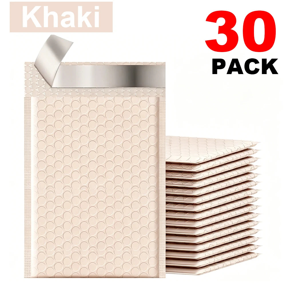 Self Adhesive Mailing Envelopes Bubble Padded Mailers 4 X 6 Inch Small Shipping Bags Waterproof Padded Envelopes for Packaging