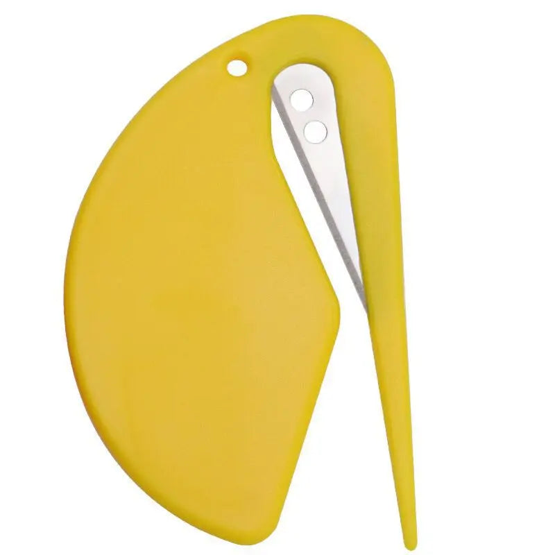 Plastic Mini Letter Opener Open Envelope Letter Opener Paper Cutting Art Knife Rope Cutter Rubber Band Cutting Wire Blade