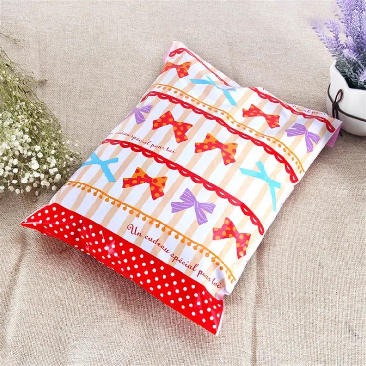 Poly Mailer Adhesive Envelope Courier Print Bag DIY Lady Panties Dress T-shirt Wedding Xmas Gift Box Packaging Pouches