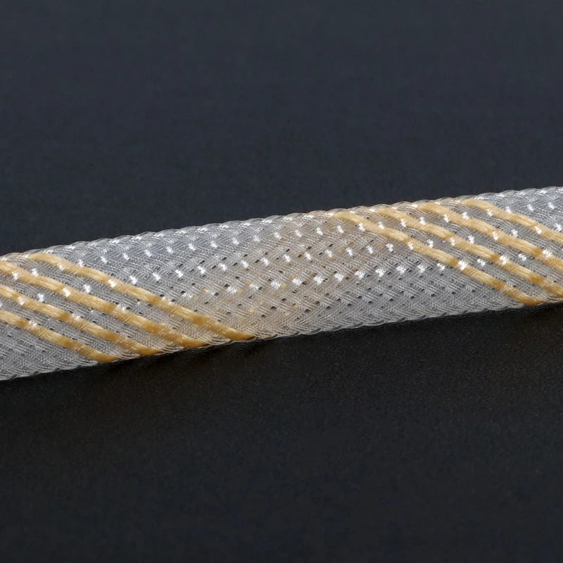5M Multicolor PET Insulated Braid Sleeving 2mm - 40mm Expandable Wire Cable Sheath Flame-retardant Nylon Braided Mesh Tube DIY